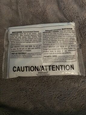 One Bag Rust-Oleum Concrete Etch for Concrete Floors